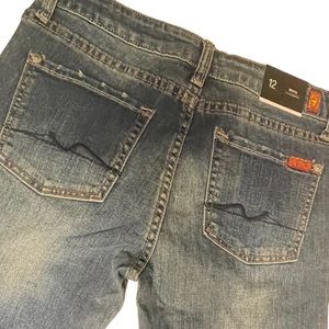 Junior boys size12 skinny seven for all mankind jeans! BNWT!!!!